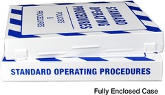 Industrial Standard Operating Procedures SOP Storage Case Metal Binder Rings