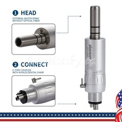 SANDENT Dental Slow Low Speed Handpiece Kit Latch E-type 2/4Holes NSK Style