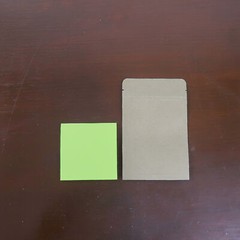 New Flat Brown Kraft QuickQlick™ Mylar Bags Pouches Multiple QTY Sizes