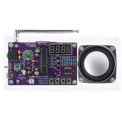 Digital Tube FM Radio Electronic Kit DIY Soldering Practice Kit 87.5MHz~108MHz
