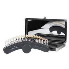 27 Colors Shade Guide 3D Bleaching Shade with Mirror Tooth Bleaching Shadeguide