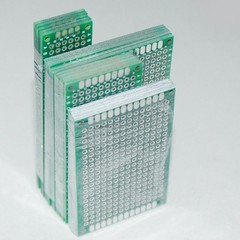 20pcs Kit PCB ProtoBoard Circuit Board Stripboard Solderless Breadboard Parts