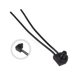2x Waterproof Push Button Switch On/Off Black Car/Truck/Boat 12V DC Automotive