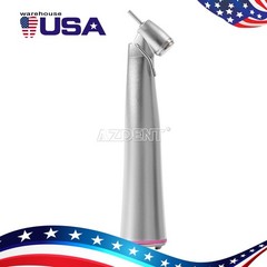 Dental Optic Fiber LED 1:4.2 Increasing Handpiece 45°Angle Head External Channel