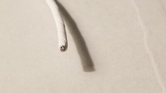 New Mil-Spec 22-AWG Shielded 19 Strand Single Cond Silver Plated PTFE Wire. 