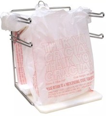 T-Shirt Carry-Out Bags Thank You Gracias Bags 11.5″ x 6.5″ x 22″