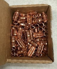 NEW (100-Pack) NSI CT-104 Copper Compression C-Tap Connector 4 AWG – 6 AWG (Run)