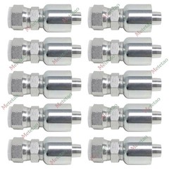 10PCS 10643-12-12 HYDRAULIC HOSE FITTINGS For Parker 3/4″ FEMALE JIC