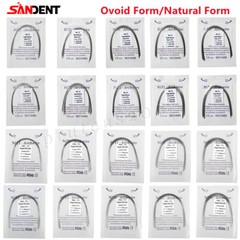 Dental Orthodontic Super Elastic Niti Round Arch Wire Ovoid/Nature Form CN