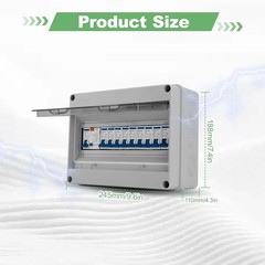 Compact 9 Way Fuse Box – For Reliable Security