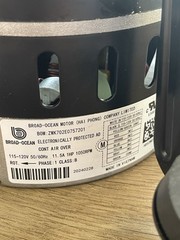 Carrier ECM motor