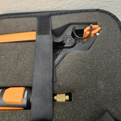 Testo Smart Probes HVAC Refrigeration Test Kit 115i & 549i Bluetooth W/ Case Use