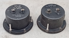 QTY 2 Weston Volt Meter Model 1539 FS=200UA / -3 + 15 VOLT / -1 + 6 AMPS /
