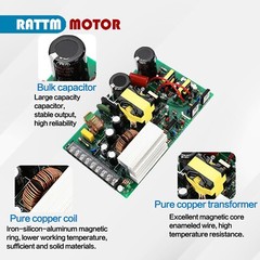 【US】0-12V DC Switching Power Supply 50A 600W 12V DC to AC for LED Strip/CCTV