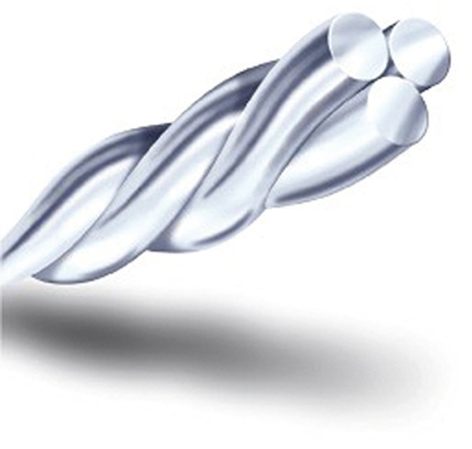 TWIST FLEX THREE STRAND WIRE .0195′ 30 FT SPOOL WILDCAT /ORTHODENTALUSA TRENZADO