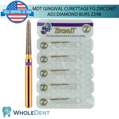 Dental MDT FG ZirconIT ADJ Gingival Curettage Z298 Diamond Adjustment Burs