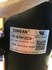 QINGAN YZG- A070AY2D2T6 115V 60Hz 1PH LRA 30A R410A Compressor