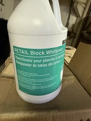 Ecolab Retail Block Whitener 1 US Gallon (3.8 L) -1111497