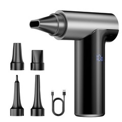 Compressed Air Duster, 200000RPM Super Power Electric Air Duster, 11-Gear Ste…