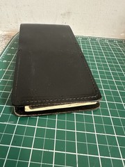 MARCO NY 10013 Leather 3 Ring Notebook Cover Pad Memo Book Binder Police Notes