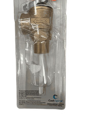 Cash Acme 3/4 in Bronze NCLX Temperature Pressure Relief Valve 1-1/4 in Shank