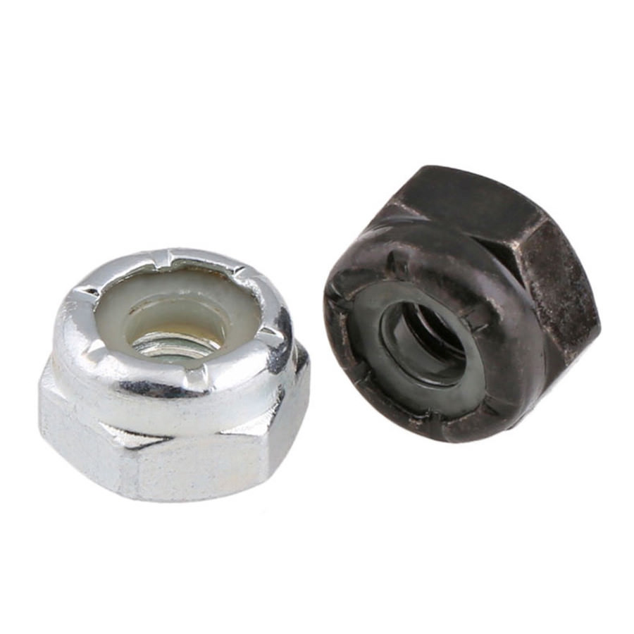 3/16 1/4 5/16 3/8 4# 5# 6# 8# 10# UNC BSW BLACK/ WHITE ZINC NYLON HEX LOCK NUTS