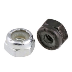 3/16 1/4 5/16 3/8 4# 5# 6# 8# 10# UNC BSW BLACK/ WHITE ZINC NYLON HEX LOCK NUTS