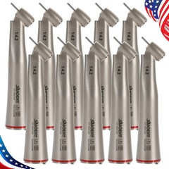 Dental 1:4.2 45° Fiber Optic Contra Angle Electric Surgical Handpiece For NSK US