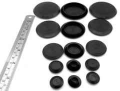 Hole Plug Caps – Pick Fit From 1/4″ To 4″ Hole Plugs – Fits On 1/16″ Thick Panel