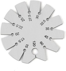 Stainless Steel Bevel Gauge – 15°-120° Knife & Axe Angle Finder | Precision Tool