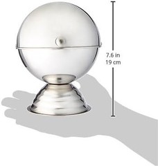 Winco 20 Ounce Sugar Bowl with Roll Top