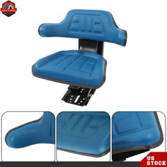 For Ford / New Holland 3000 3600 3610 3900 5000 Blue Tractor Suspension Seat