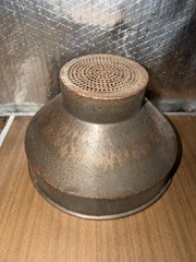 Antique Galvanized Dairy Milk Cream Separator Strainer Funnel Farm