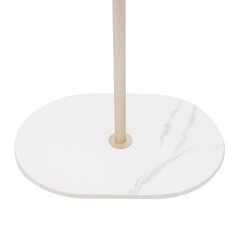 ?Coat Shelf Metal Clothing Display Rack Entrance Clothing Rack with 10 Hooks