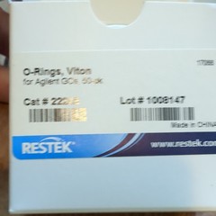 Restek Viton O-Rings for Agilent GCs 10-Pack Physical Laboratory, MPN 22241