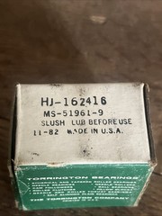 NOS Torrington Needle Roller Bearing HJ-162416 / Ms51961-9