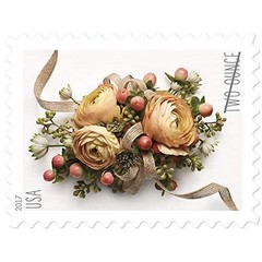 United States Postal Service Usps Forever Stamp Celebration Corsage And