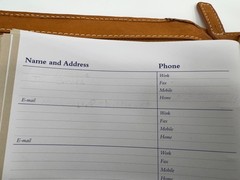 Franklin Covey Planner Tan Leather Zip Planner Heritage Travelware 756643 Zipper