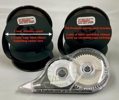 Sears Portable Typewriter Ribbon 2 inch spool 1/2 inch ribbon 30+ Color options