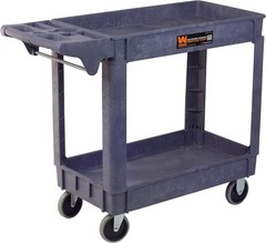 Industrial Utility Service Cart 500 lb Capacity W/ 40×17 Inch Extra Large Size
