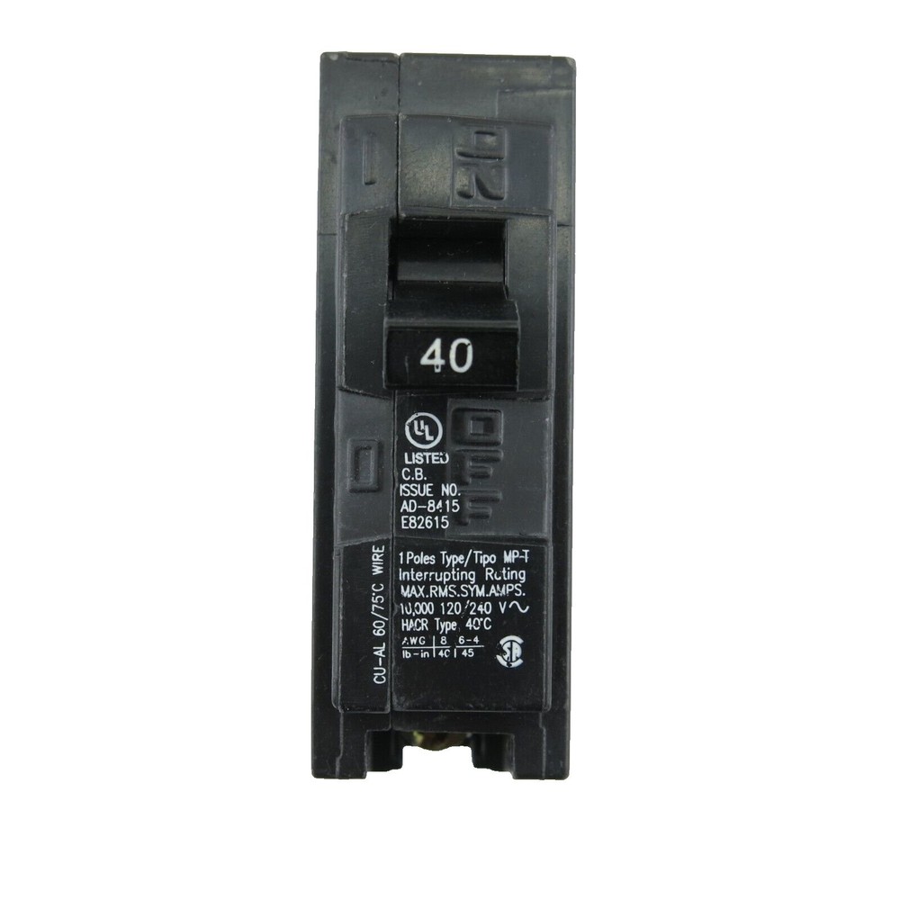 NEW Murray MP140 40-Amp 1 Pole 120-Volt Circuit Breaker Style: 40-Amp