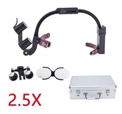 Dental Nosal Throat Ear ENT Headlight Loupes 2.5x-8x Magnification
