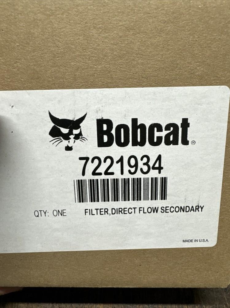 OEM Bobcat Direct Flow, Secondary Filter, 7221934