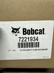 OEM Bobcat Direct Flow, Secondary Filter, 7221934