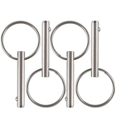 Small Quick Release Pin 3/16″ Stainless Steel, Bimini Top Marine Hardware 4 Pack