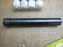 TECHLEADER ER20 extended collet chuck with 9/32 5/16 1/4″ & 8mm collets 1″ shank