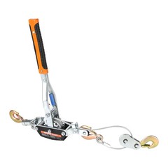 VEVOR Power Puller Come Along Winch 5 Ton 11023 lb Heavy Duty Pull Hoist 3 Hooks