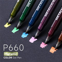 Metallic Pens Acrylic Paint 48 Colors,1.0mm Medium Point Glitter Pens,Waterpr…