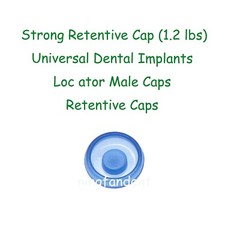 US Dental Overdenture Abutment Retention Cap Locator male processing Inserts Set