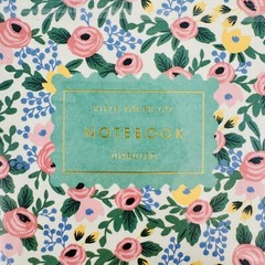 Rifle Paper Co. Pocket Notebook Unruled Set of 2 – Rosa Flower Pink 32 Pages